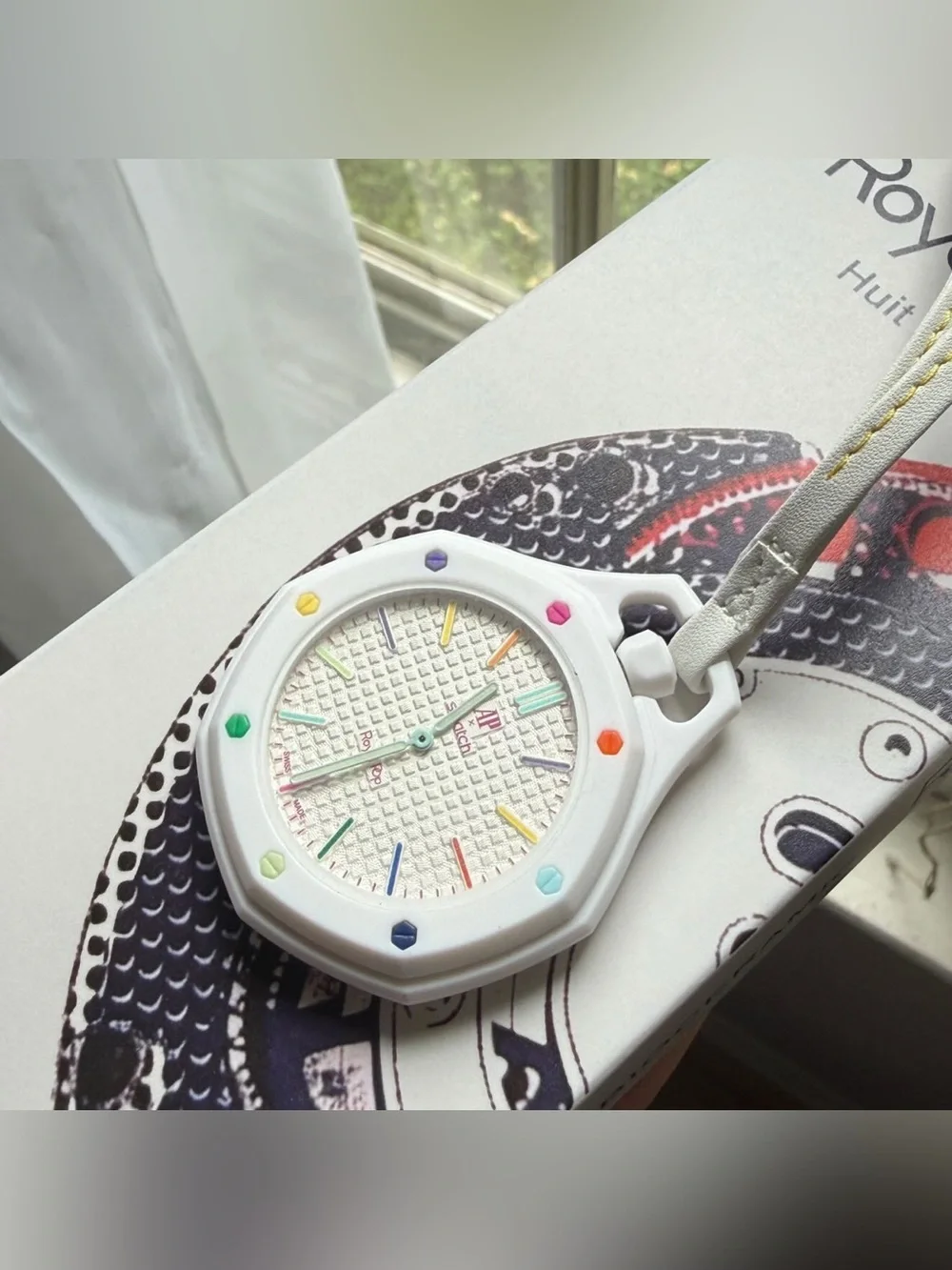 Ap x swatch White